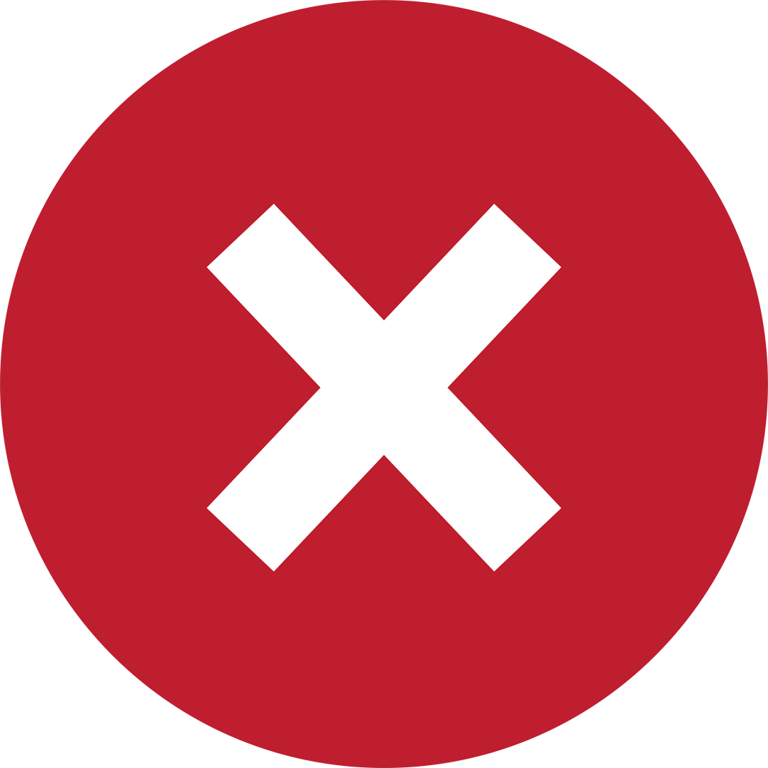 White Cross In Red Circle